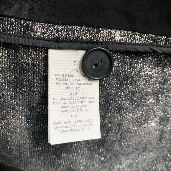 Forte.Forte Silver Jacquard Blazer, size "I", fits like an XS - Picture 5 of 8